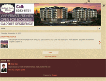 Tablet Screenshot of cardiff-residence.blogspot.com