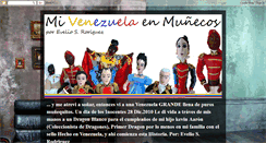 Desktop Screenshot of mivenezuelaenmunecos.blogspot.com