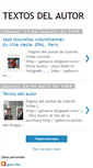 Mobile Screenshot of gaburca-textos-del.blogspot.com