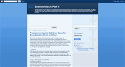 Desktop Screenshot of endometriosis-v.blogspot.com