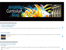 Tablet Screenshot of amschoolcurriculum.blogspot.com