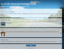 Tablet Screenshot of hexlock-yugioh.blogspot.com