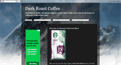 Desktop Screenshot of dark-roast-coffee.blogspot.com