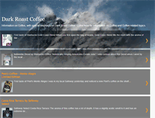 Tablet Screenshot of dark-roast-coffee.blogspot.com