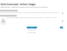 Tablet Screenshot of airlinerimages.blogspot.com