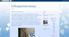 Desktop Screenshot of kitboqueiraovaniaje.blogspot.com