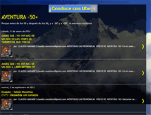 Tablet Screenshot of 50aventura.blogspot.com