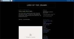 Desktop Screenshot of lordofthecrumbs.blogspot.com