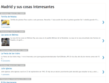 Tablet Screenshot of madridysuscosasinteresantes.blogspot.com