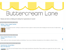 Tablet Screenshot of buttercreamlane.blogspot.com