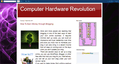 Desktop Screenshot of computerhardwarerevolution.blogspot.com