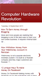 Mobile Screenshot of computerhardwarerevolution.blogspot.com