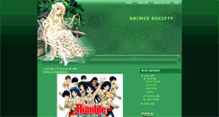 Desktop Screenshot of animessociety.blogspot.com