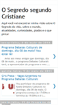 Mobile Screenshot of osegredosegundocristiane.blogspot.com
