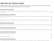 Tablet Screenshot of cristian-cuellar-saravia.blogspot.com