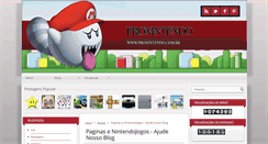 Desktop Screenshot of nintendojogos.blogspot.com