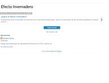Tablet Screenshot of efectoinvernadero-carolinatorres-ucla.blogspot.com