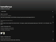 Tablet Screenshot of kamalfarsya.blogspot.com