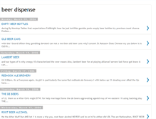 Tablet Screenshot of beer-dispense.blogspot.com