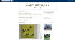 Desktop Screenshot of marygregorystudio.blogspot.com