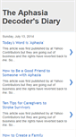 Mobile Screenshot of aphasiadecoder.blogspot.com