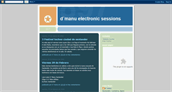 Desktop Screenshot of dmanu-electronic-sesions.blogspot.com