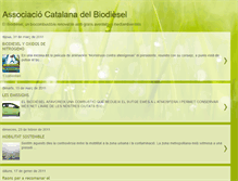 Tablet Screenshot of acatbiodiesel.blogspot.com