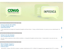 Tablet Screenshot of cemigimprensa.blogspot.com