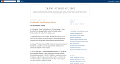 Desktop Screenshot of drug-store-guide.blogspot.com