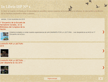 Tablet Screenshot of isp1inlibris.blogspot.com