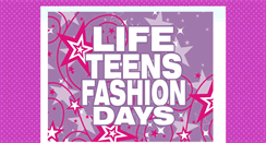 Desktop Screenshot of lifeteensfashiondays.blogspot.com