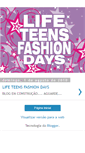 Mobile Screenshot of lifeteensfashiondays.blogspot.com