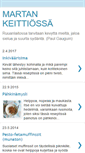 Mobile Screenshot of martankeittiossa.blogspot.com