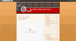 Desktop Screenshot of cine-adicto.blogspot.com