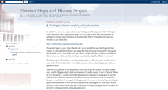 Desktop Screenshot of electionmapsandhistory.blogspot.com