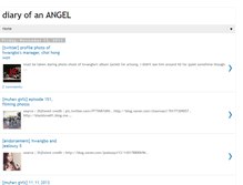 Tablet Screenshot of hwangbo-angel.blogspot.com