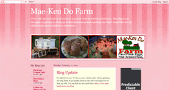 Desktop Screenshot of mae-kendofarm.blogspot.com