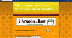 Desktop Screenshot of concourscuisine.blogspot.com