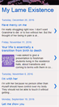 Mobile Screenshot of mylameexistence-mle.blogspot.com