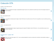 Tablet Screenshot of colecciongta.blogspot.com