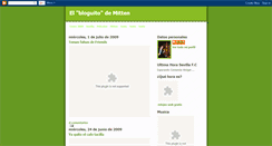 Desktop Screenshot of mittenblog.blogspot.com