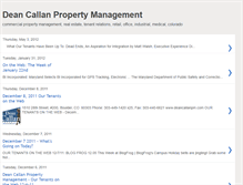 Tablet Screenshot of deancallanpm.blogspot.com