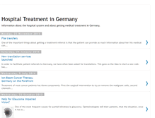 Tablet Screenshot of germanhospitalservice.blogspot.com