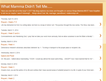 Tablet Screenshot of mammadidnttellme.blogspot.com