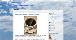Desktop Screenshot of darascreativecorner.blogspot.com