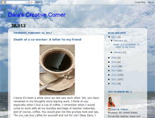 Tablet Screenshot of darascreativecorner.blogspot.com