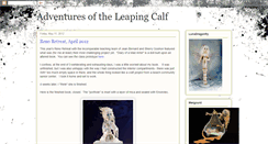 Desktop Screenshot of leapingcalf.blogspot.com