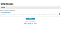 Tablet Screenshot of bartnelissen.blogspot.com