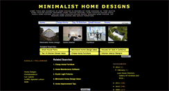 Desktop Screenshot of minimalist-home-designs.blogspot.com