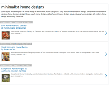 Tablet Screenshot of minimalist-home-designs.blogspot.com
